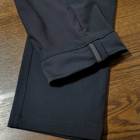 Mens Navy Blue Lululemon Casual Classic Fit ABC Trousers Chino Dress Pants Sz 33 - Picture 7 of 7